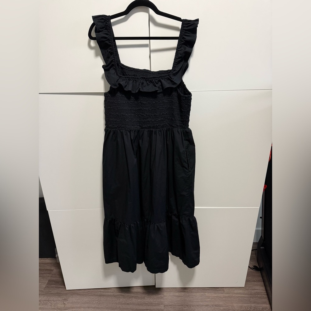 GAP Ruffle Neck Midi Dress - Picture 3 of 6